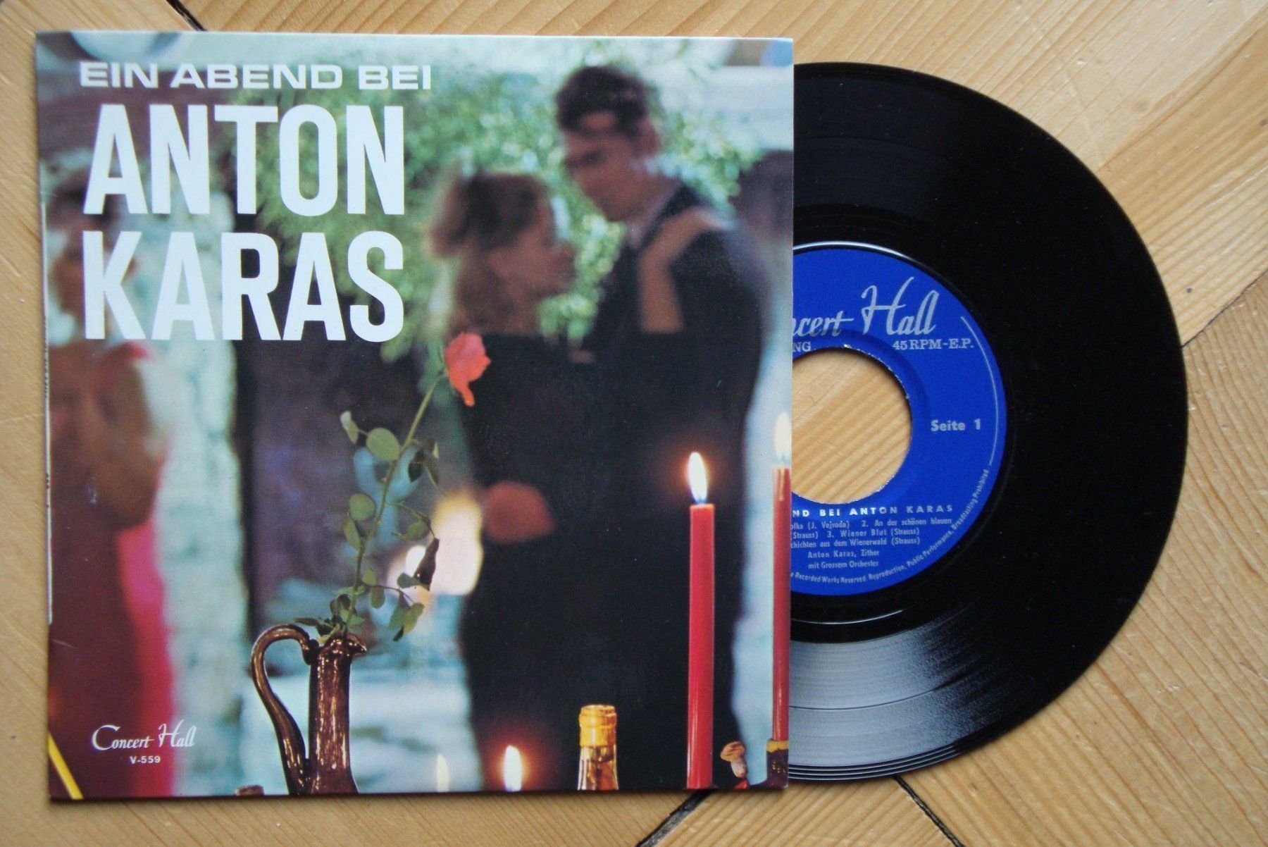 Dischi in vinile: ANTON KARAS - WIENER BONBONS - ROSAMUNDE – Usato da Bern venduto da Uli_10_11