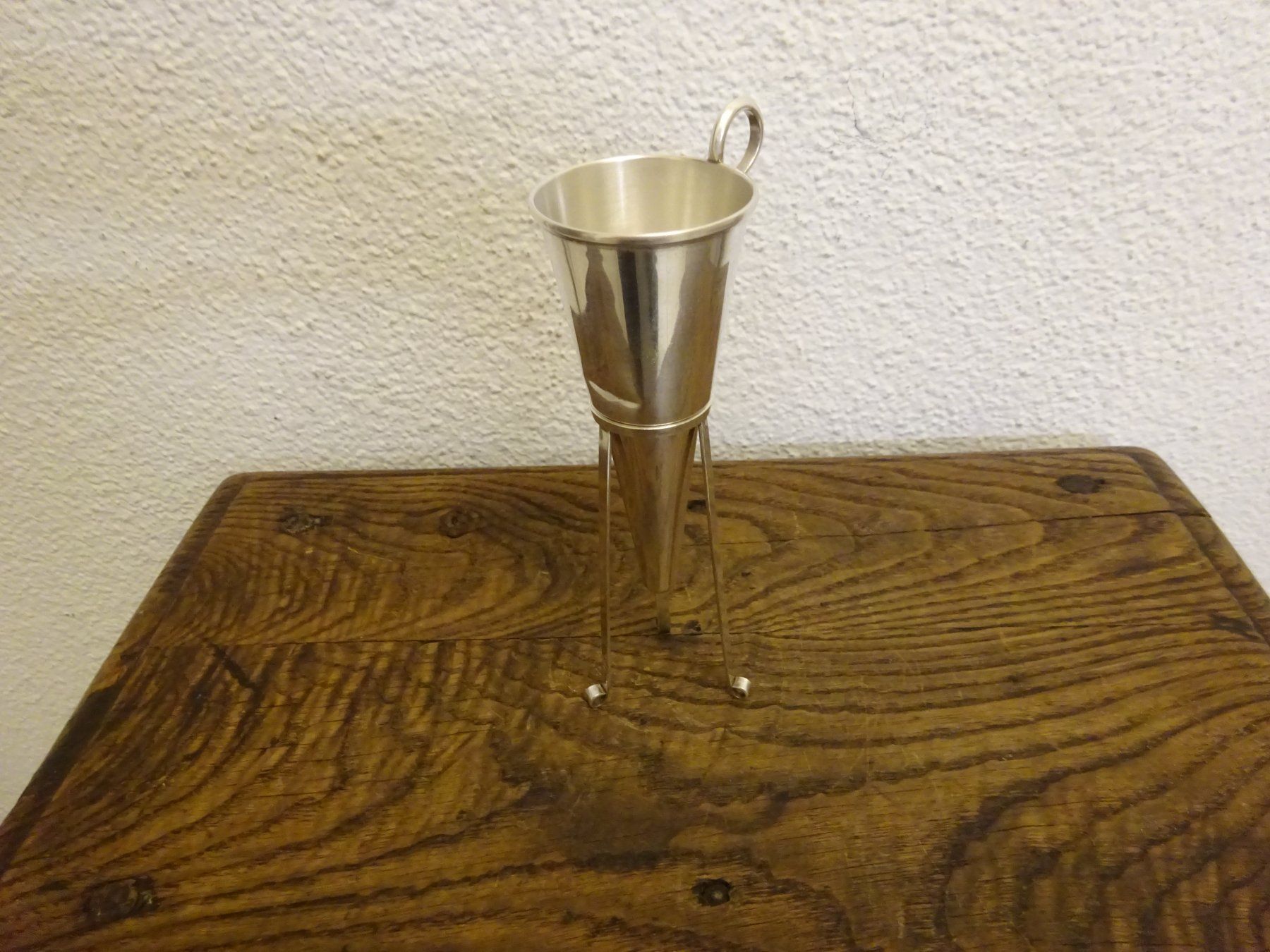 Bicchieri: Bauhaus Becher mit Ständer Absinth / echt Silber – Usato da Oetwil am See venduto da Senegal 5