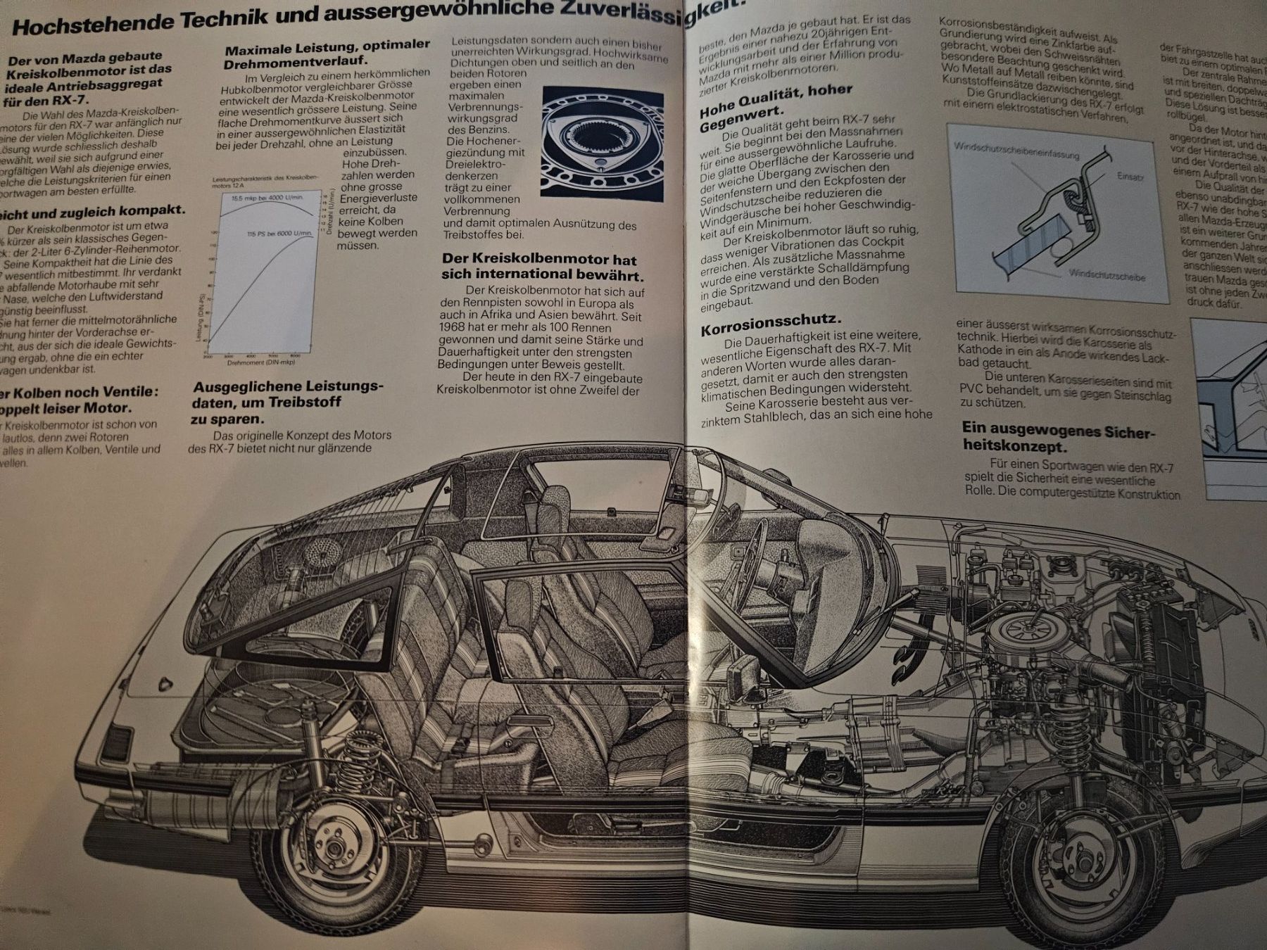 Mazda Documenti: Mazda RX-7  Prospekt  1981  xb – Usato da Flawil venduto da sr1_f6st 5