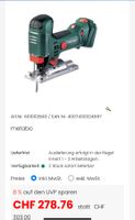 Akku Stichsäge Metabo Sta 18 Ltx 100
