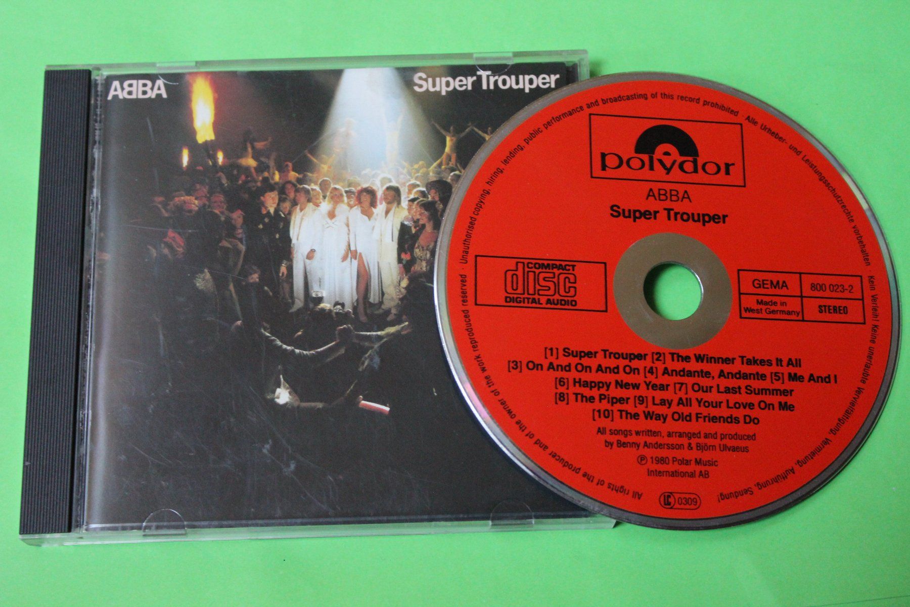 CDs: ABBA - Super Trouper 80s-CD – Gebraucht aus Tübach von JamesStone 7