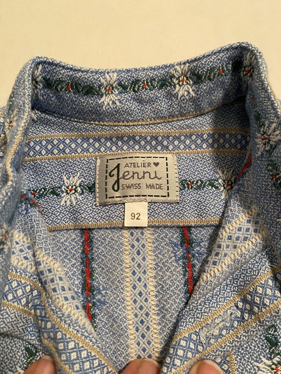 Camicette, T-shirt & Top: Original Edelweiss Kinderhemd - JenniHemden – Nuovo (secondo la descrizione) da Aarau venduto da sf2014 1