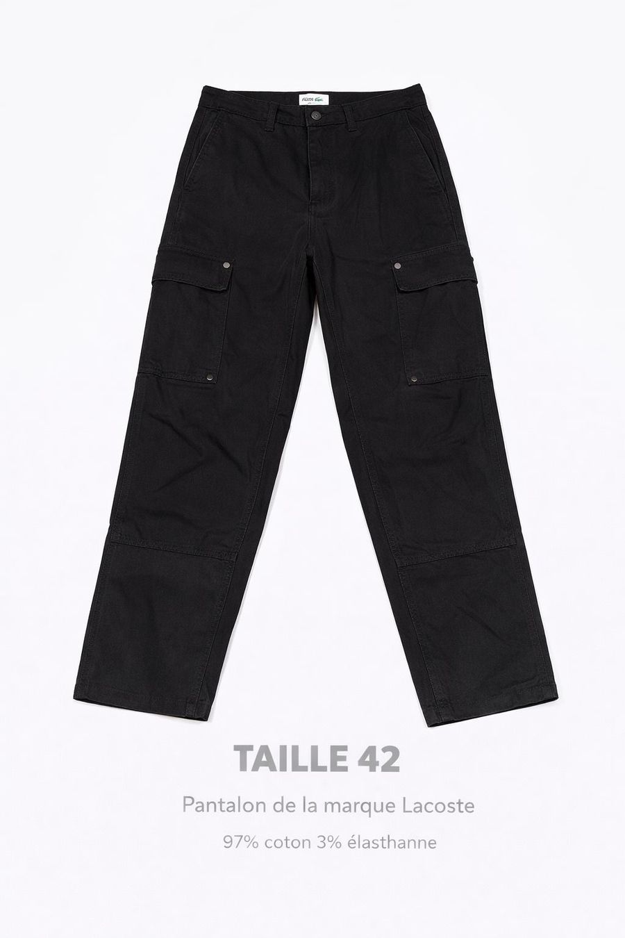 Lacoste Pantaloni: Pantalon Lacoste taille 42 – Usato da Bassecourt venduto da bel_q5vh