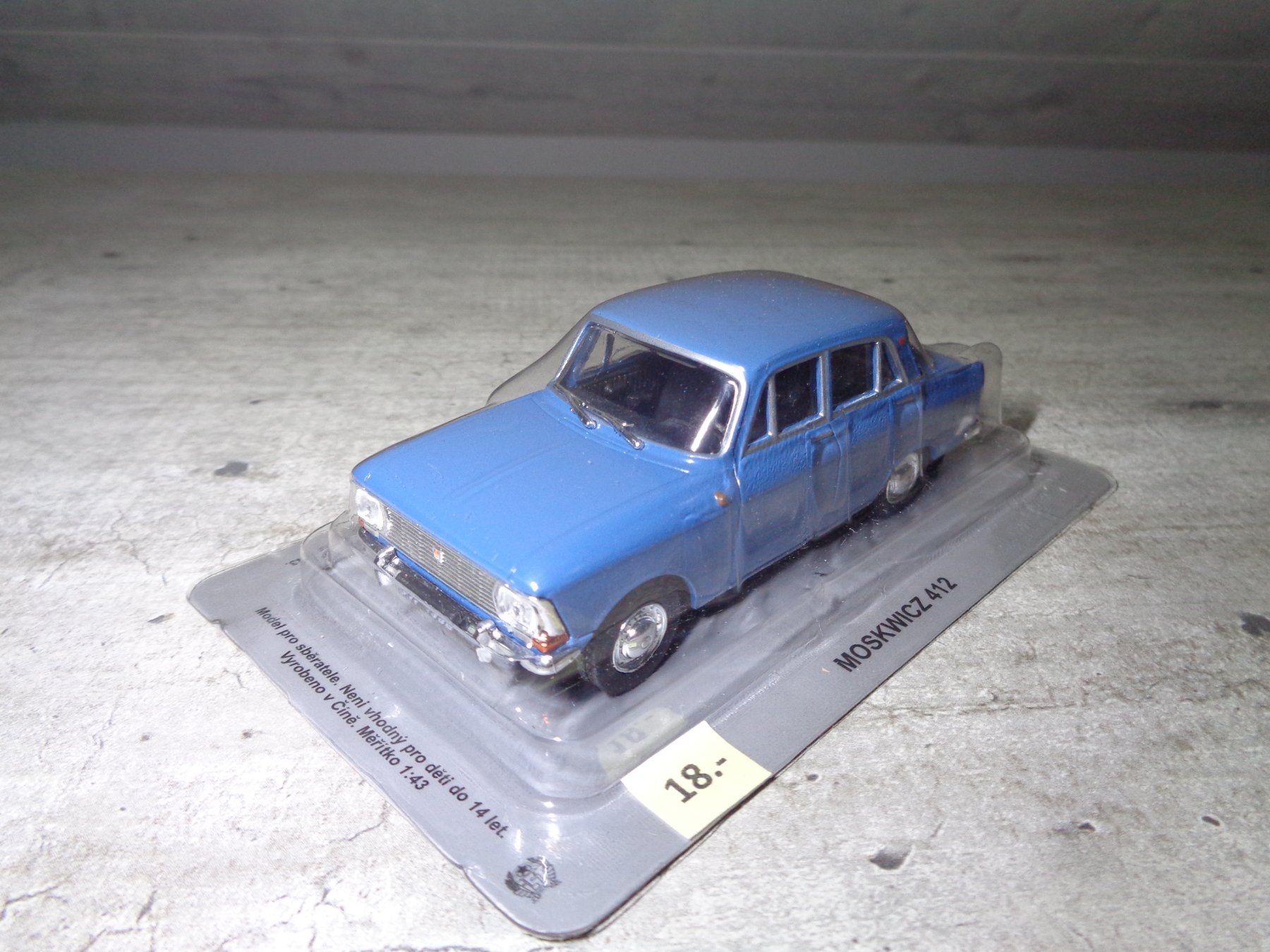 Modellautos: Ist 1:43 Moskwicz 412 – Neu und originalverpackt aus Reconvilier von rallycar