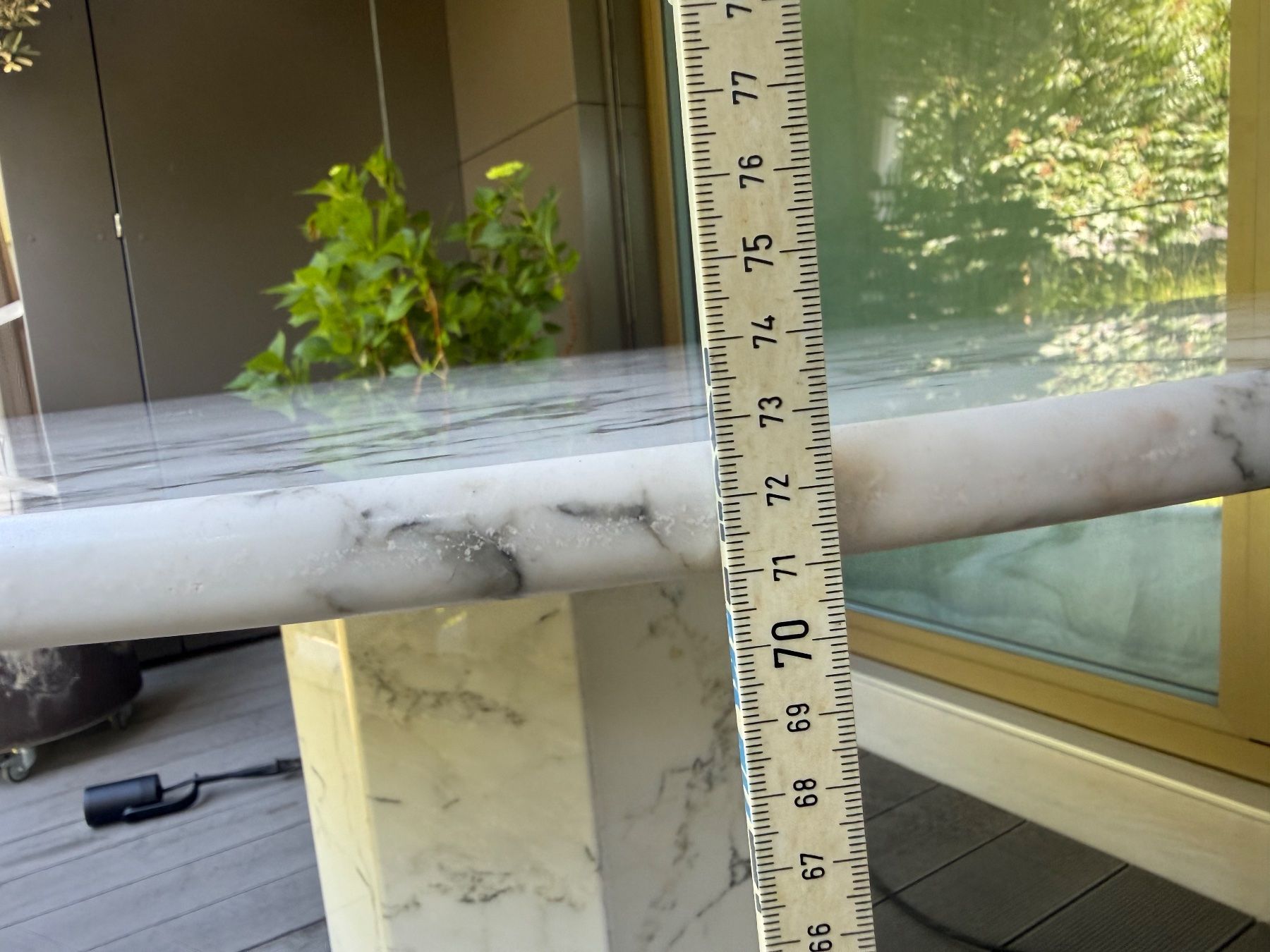 Tavoli: Marmor-Tisch 115cm X 72cm – Usato da Au ZH venduto da pgibus 6