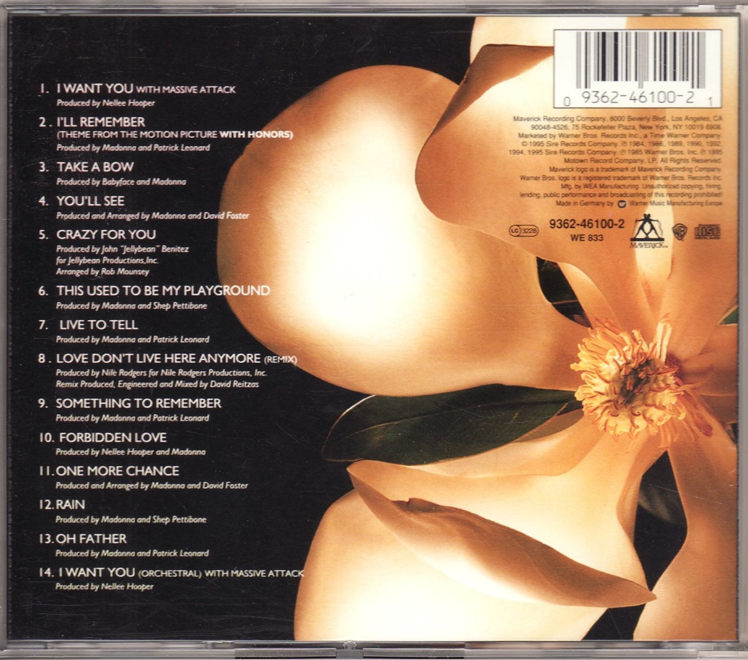 CD: Madonna – Something To Remember – Nuovo (secondo la descrizione) da Boussens venduto da catfood01 1