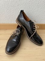 Elegante Lackschuhe, schwarz, Grösse 39 - Top Zustand!