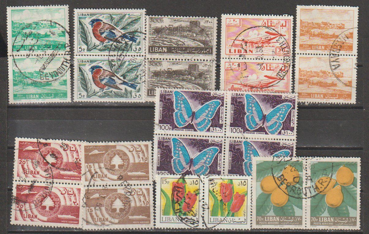 Alle Briefmarken: Liban divers sujets occasion – Gebraucht aus Crans-Montana von kira56