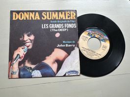 DONNA SUMMER tolle Single Disco 80's Theme from deep France