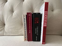 4 spannende Bücher, wahre Geschichten, Biographien, Thriller