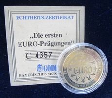 Seltene 10 Euro Münze Europa 1998 - ab CHF 1.00