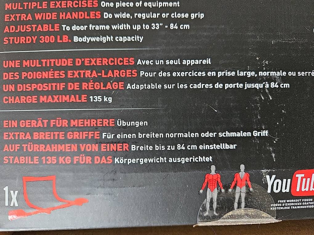 Vélos d'appartement: Pull-Up Stange – D'occasion à Ermatingen par bina1408 2