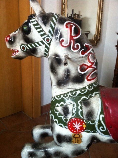 Sculture & Statue: altes Karussellpferd – Usato da Einsiedeln venduto da Fundgrube59 2