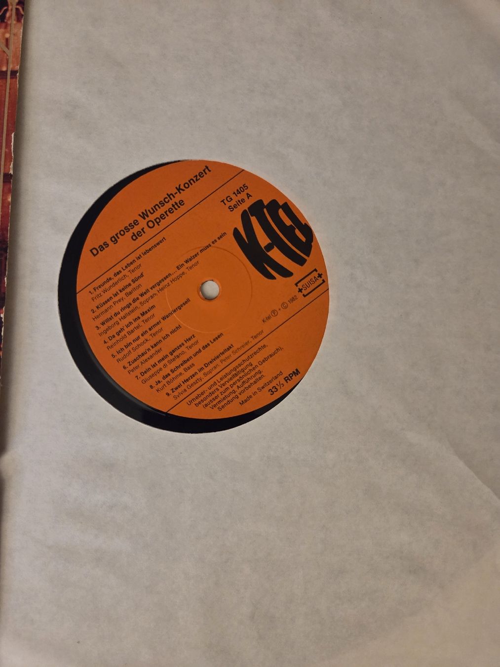 Dischi in vinile: Das grosse Wunsch-Konzert der Operette – Usato da Jegenstorf venduto da AloeVera19 2