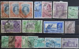 Indien Lot alte Werte I