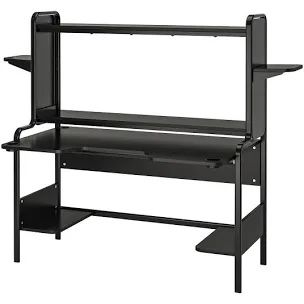 Ikea Scrivanie: IKEA FREDDE Gaming,Schreibtisch, schwarz – Usato da Frauenfeld venduto da mvd_68dv 1
