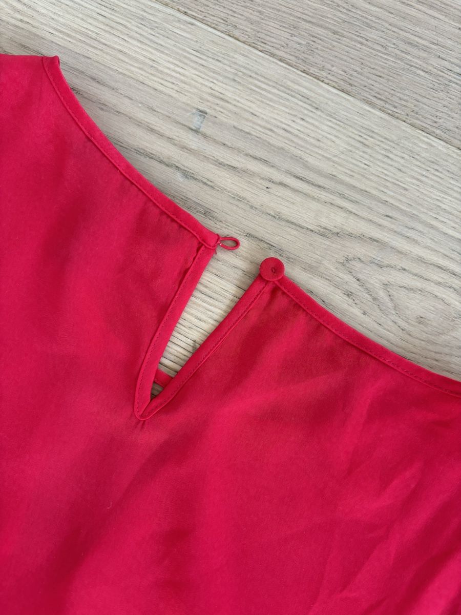 Vestiti: Robe de soirée asymétrique rouge Max Azria – Usato da Genève venduto da bha_jcf5 4