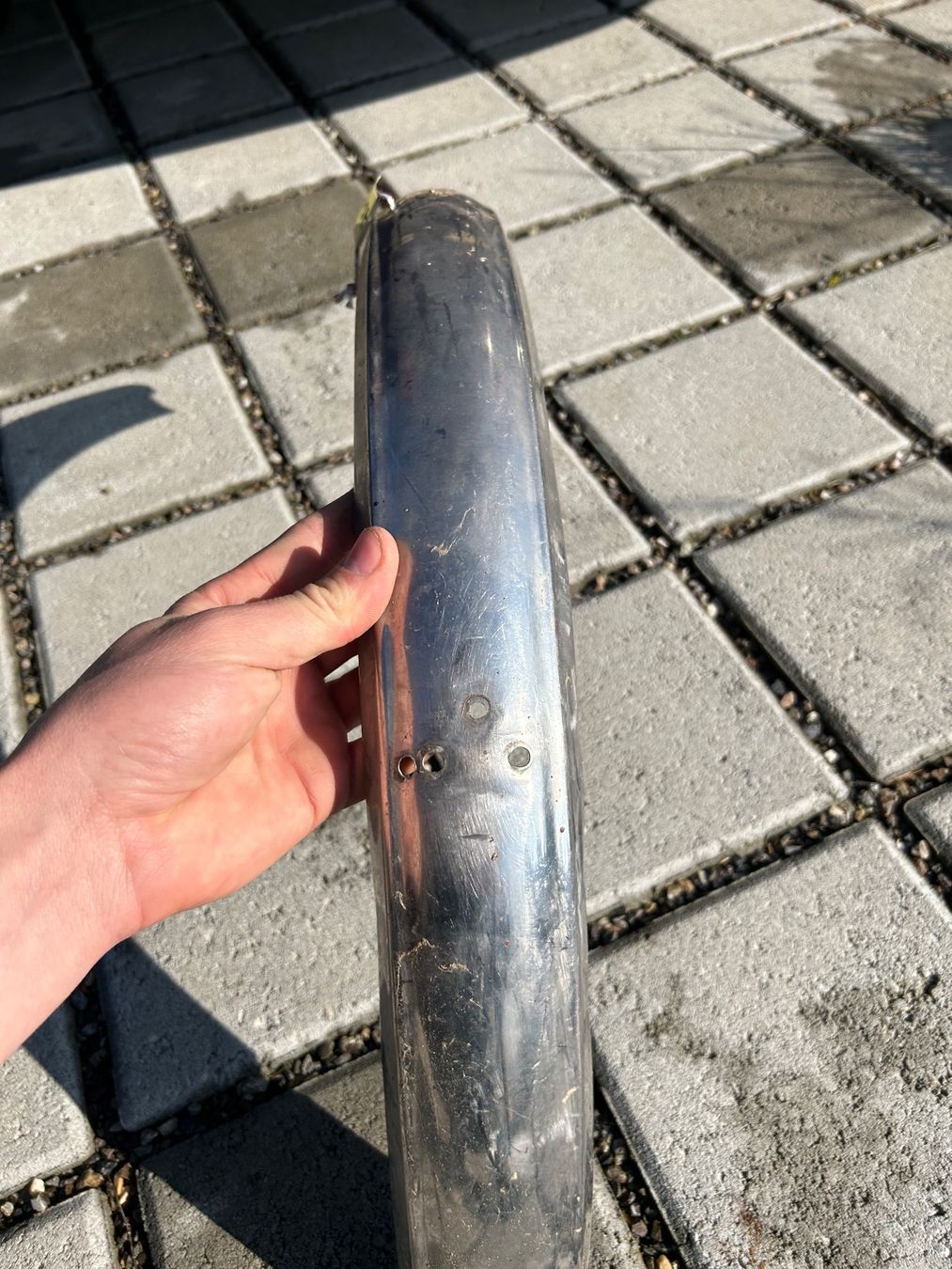Puch Parti ricambio per ciclomotori: Mofa Schutzblech evtl Puch Velux – Usato da Fahrni b. Thun venduto da berger_tuning34 3