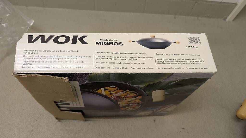 Padelle: Wok Pfanne 35cm – Usato da Locarno venduto da ama_7bm7 1