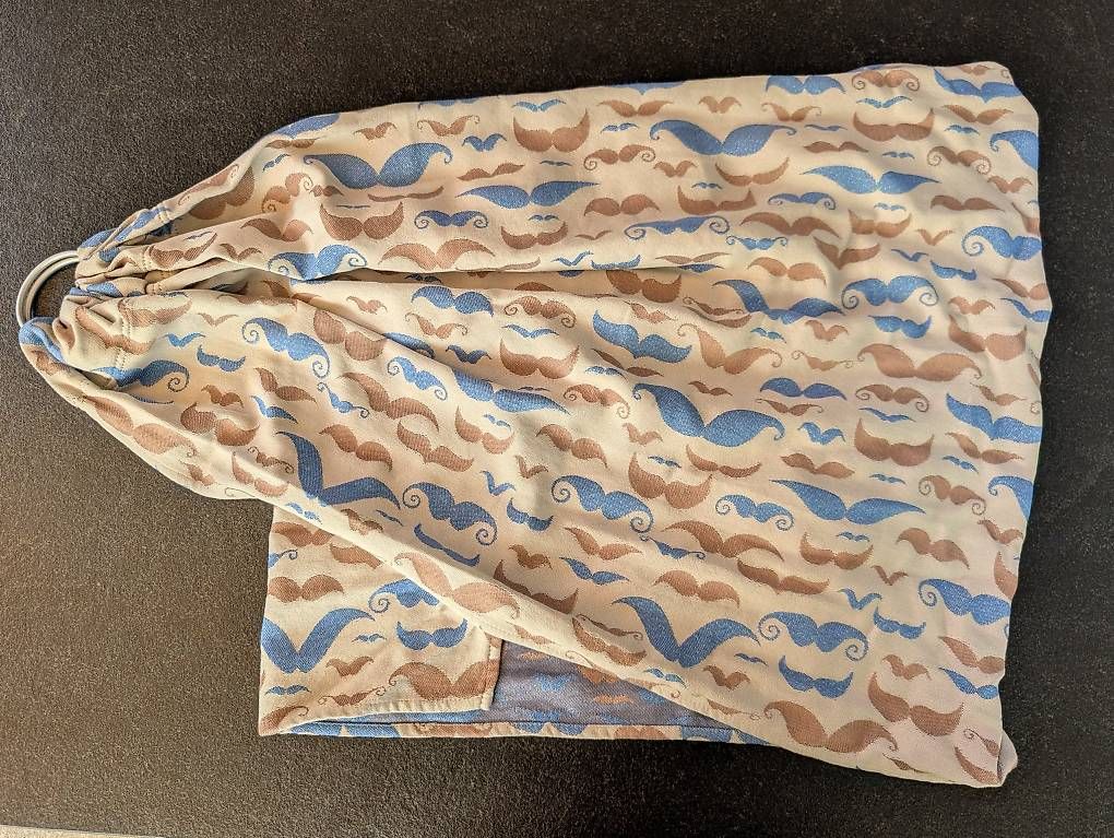 Kokadi Marsupi portabebè: Kokadi RingSling "Mustache Günther" – Usato da Schlossrued venduto da AM_5044
