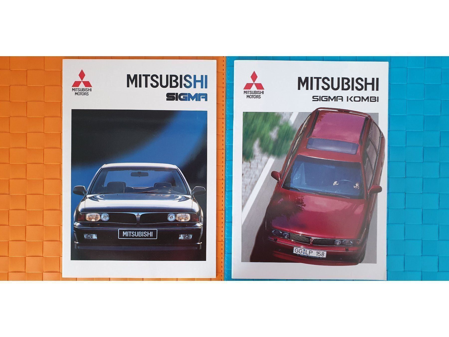 Zeitschriften & Magazine: MITSUBISHI SIGMA V6 - Prospekt / Katalog – Neu (gemäss Beschreibung) aus Viganello von CARLiteratur 1