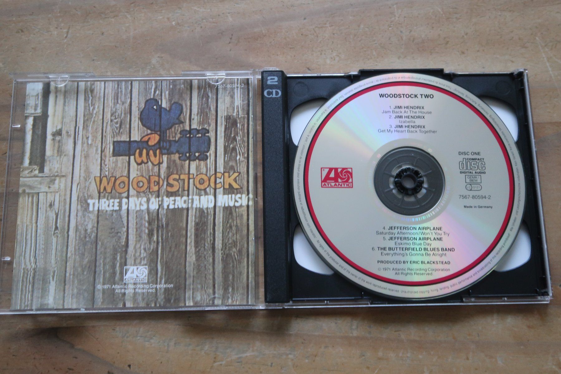 CD: WOODSTOCK TWO - 2x CD – Usato da Basel venduto da Patiscat 3