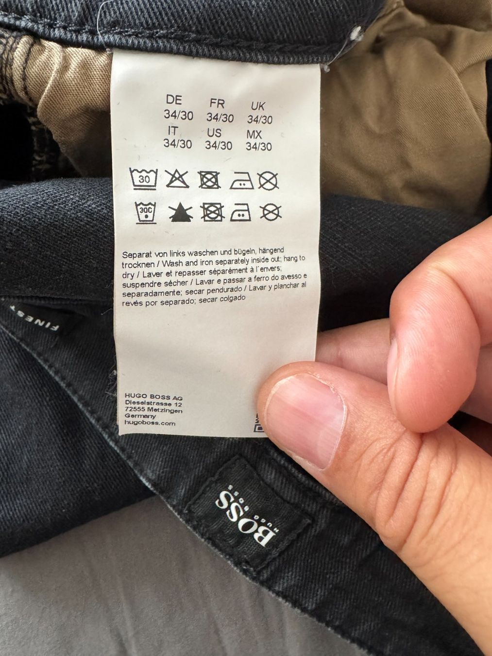 Hugo Boss Jeans: Hugo Boss Jeans 34/30 – Usato da Allenwinden venduto da ErRaf 2
