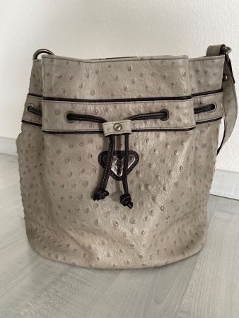 Maison Mollerus Beuteltasche Struzzo (Limited Edition)