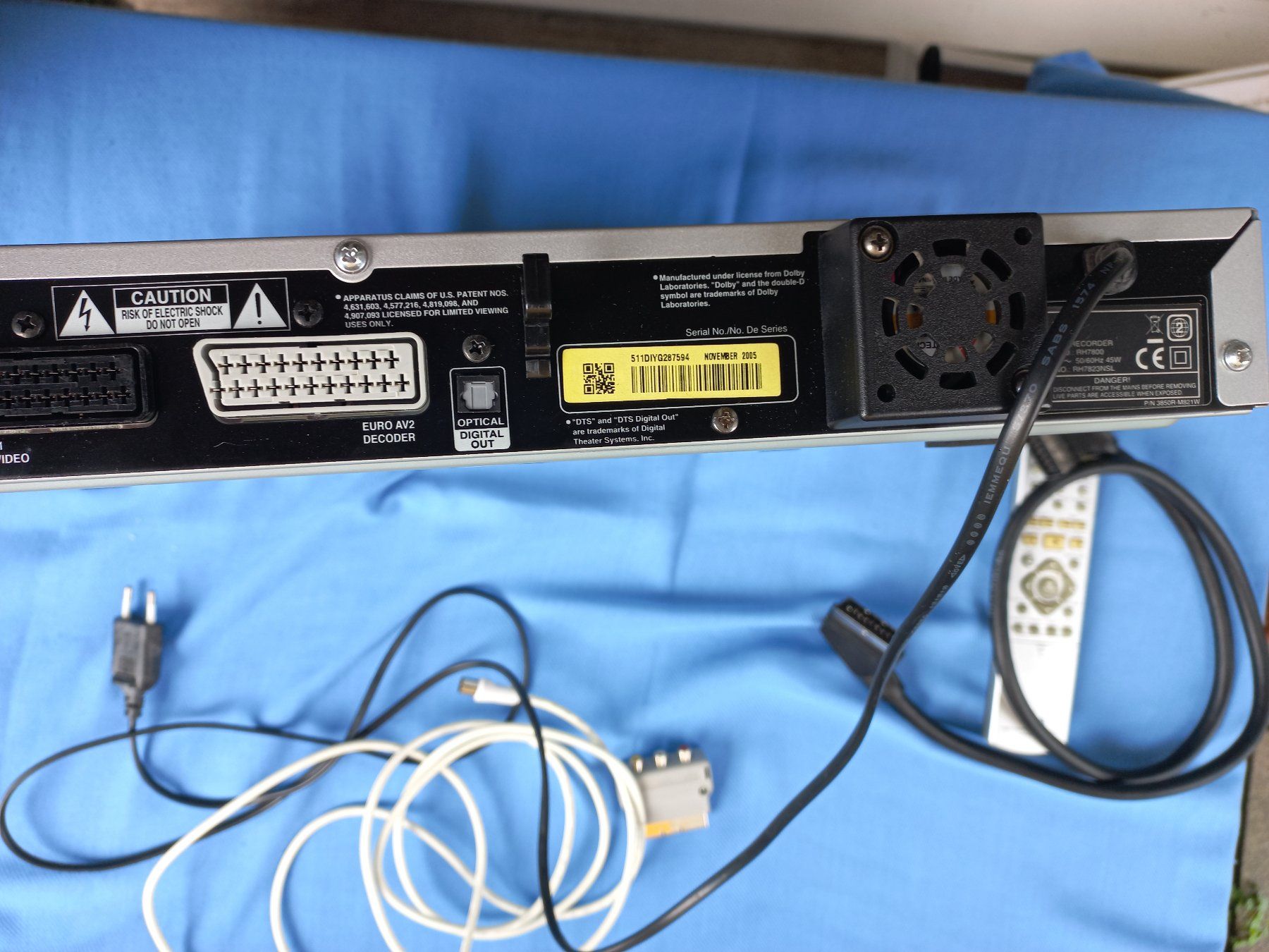LG Registratori: RECORDER LG - RH 7800 HDD/DVD – Usato da Zürich venduto da irm_lc5f 5