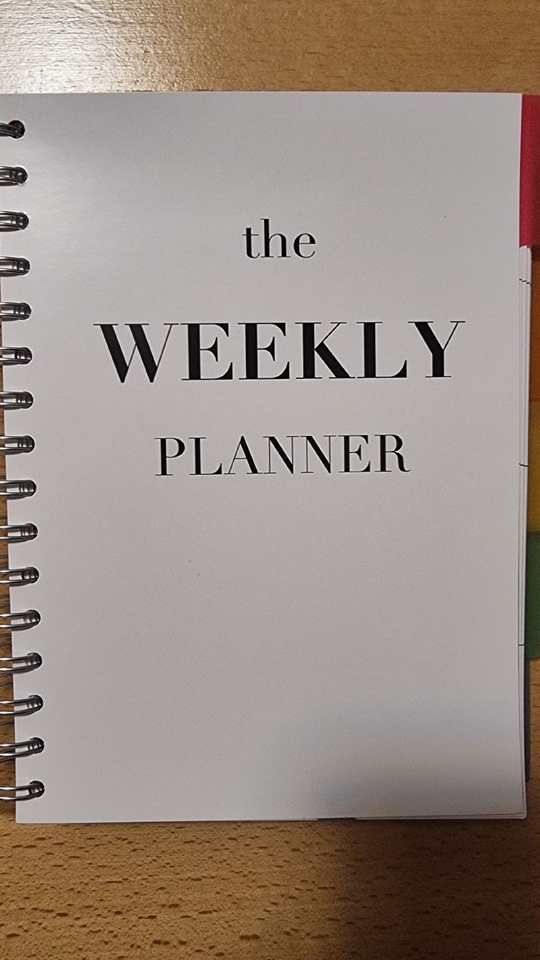 Calendari: Wochenplaner The Weekly Planner mit Register neu – Usato da Steinach venduto da lesefieber 1