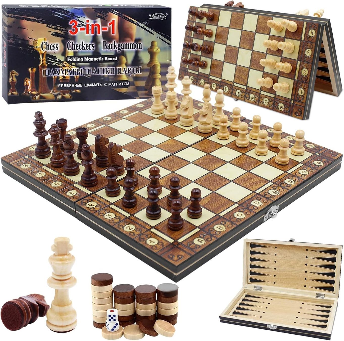 Spiele: Schach 29x29cm – Neu und originalverpackt aus Hundwil von Equiply