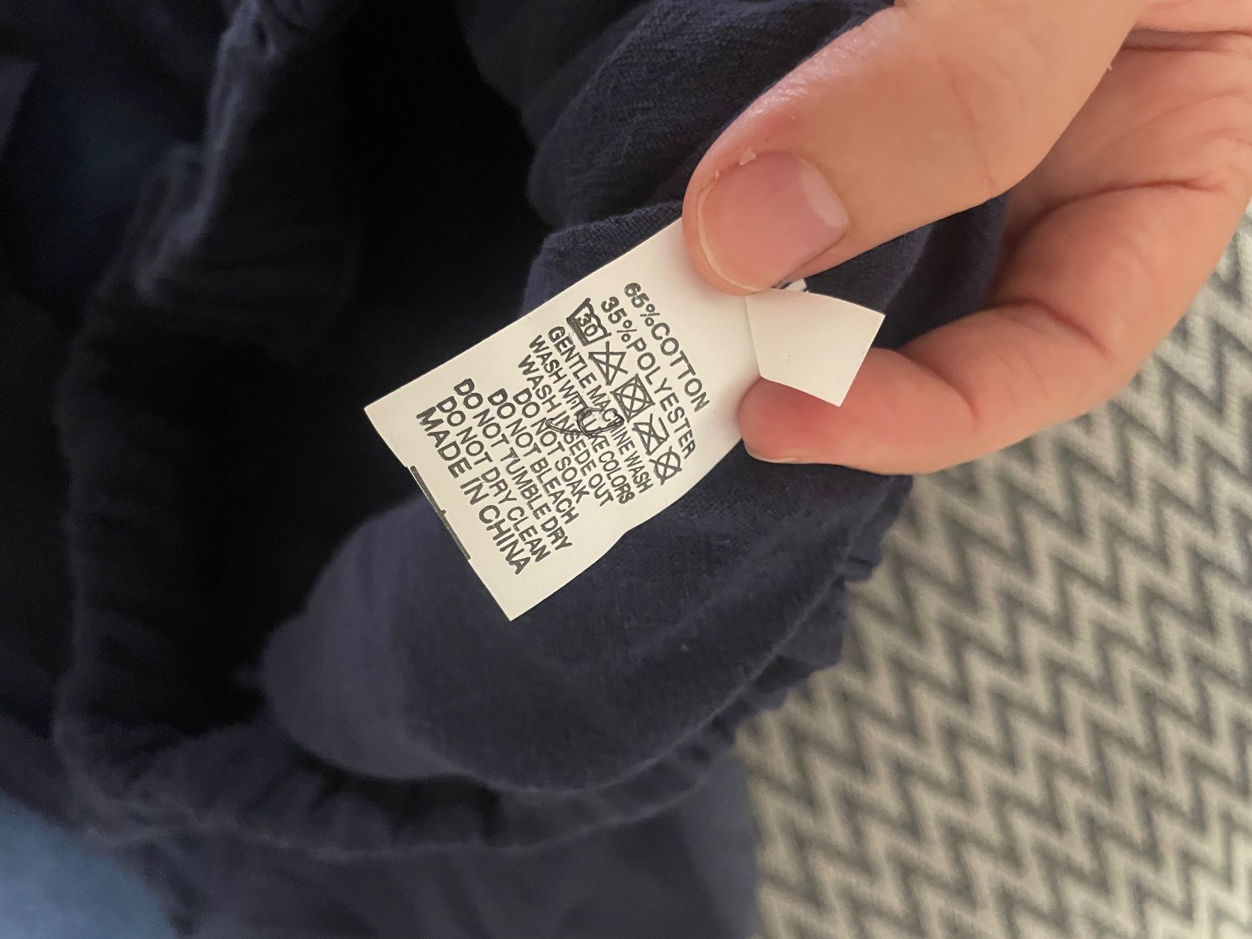 Pantaloni: Dunkelblaue Hosen mit elastichem Bund – Nuovo e nell'imballaggio originale da Zürich venduto da jandra01 1