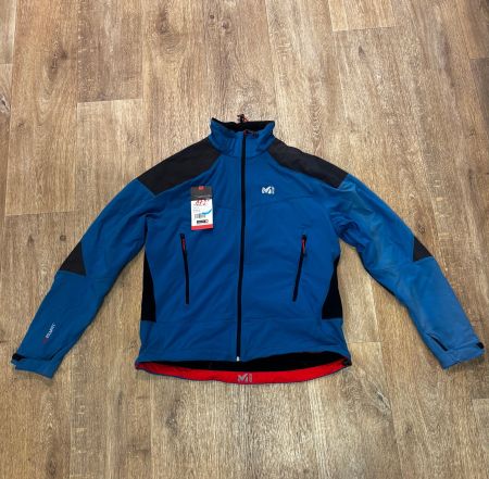 Millet Softshell Jacke Herren Blau Grösse XL Neu mit Etikett