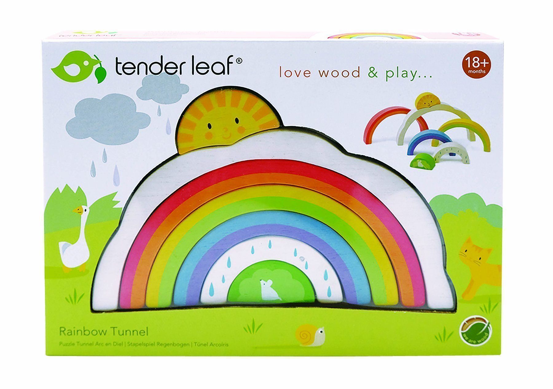 Puzzle: Puzzle tunnel arc-en-ciel – Nuovo e nell'imballaggio originale da Boudry venduto da step2blind