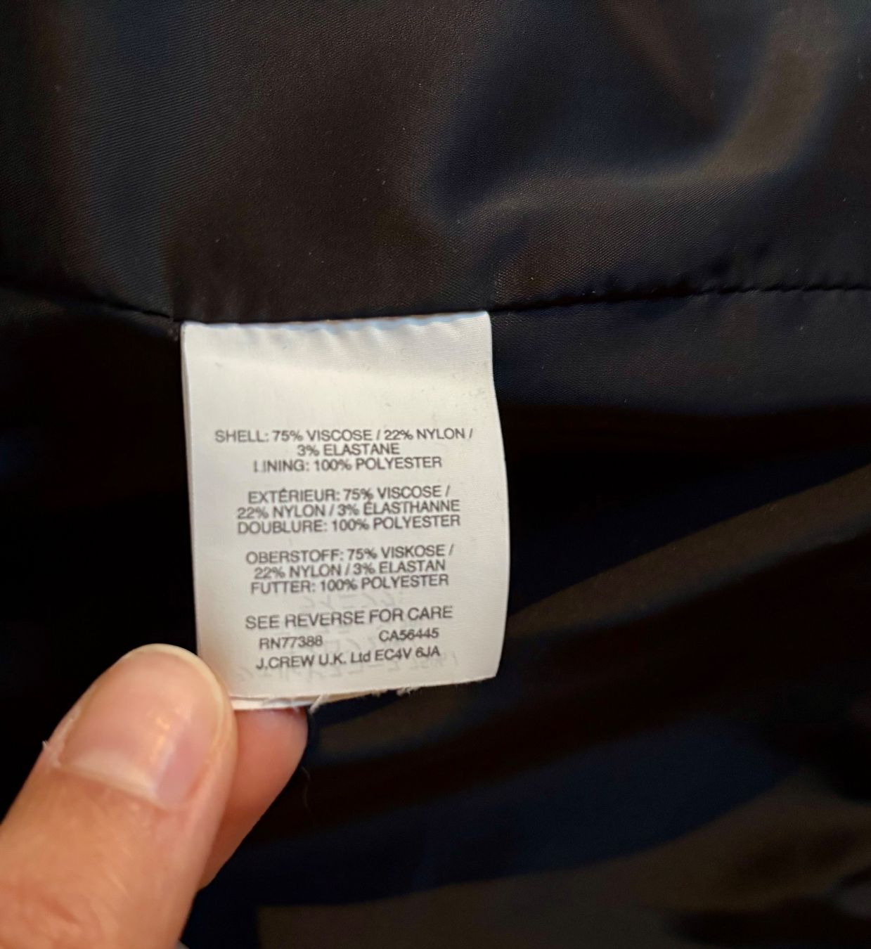J.Crew Giacche: Navy Blue Blazer Size 34 | brand: J Crew – Usato da Zürich venduto da cha_jz8q 5