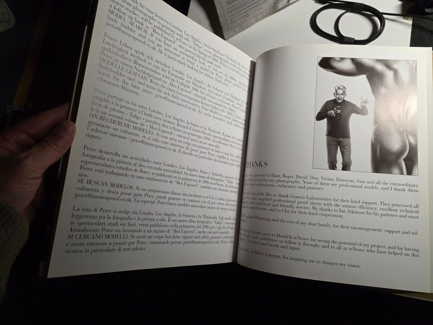 Libri: Men Exposed by Peter Arnold - teNeues - 2005 – Usato da Walterswil BE venduto da Lonitti 9