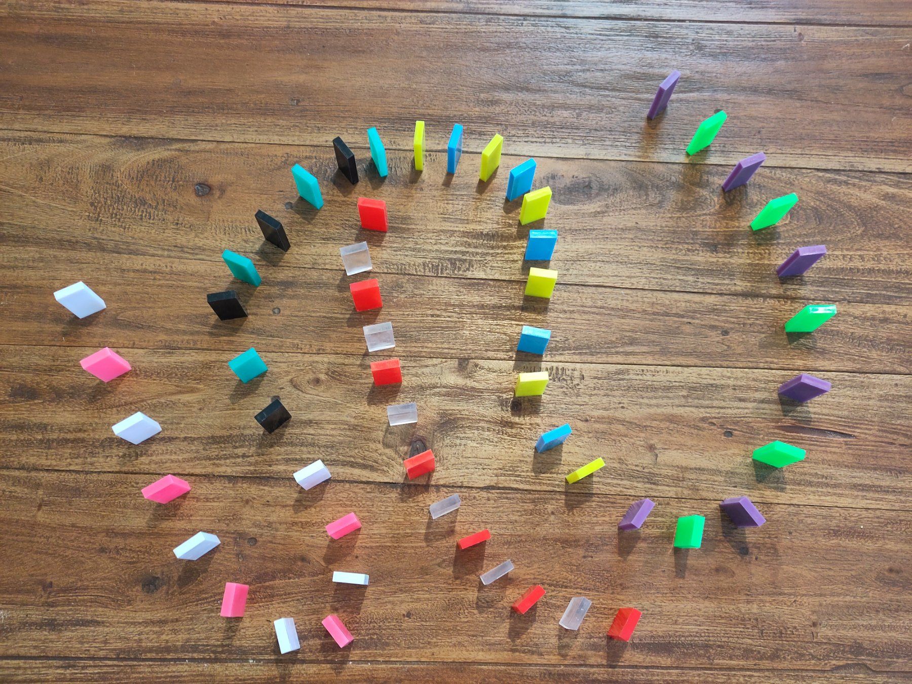 Giochi: Dominosteine - 10 Farben – Usato da Seuzach venduto da Cypress4