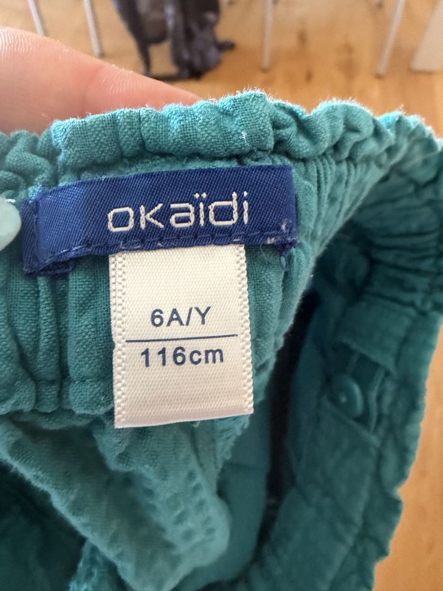 Okaidi Hosen: Okaidi Hose blau Grösse 116 mit Flecken – Gebraucht aus Luzern von La_sfinge 1
