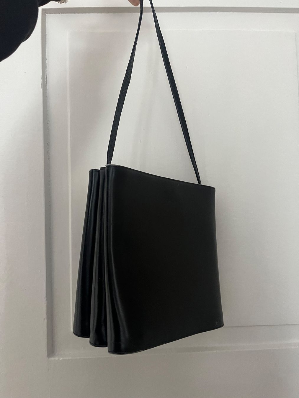Borse da donna: Fausto Santini Ledertasche schwarz – Usato da Winterthur venduto da buyerricard 1