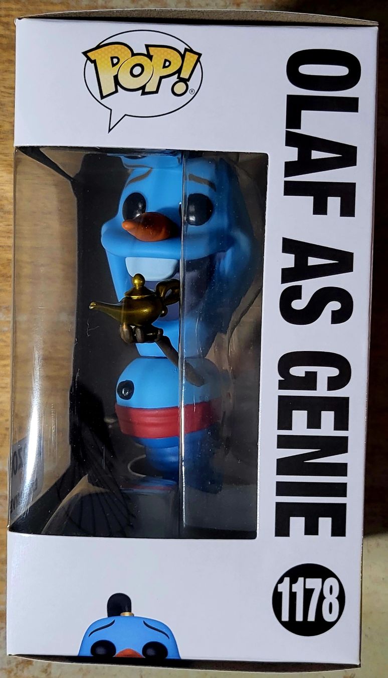 Funko Statuette: Funko Pop Disney  Olaf as Genie – Nuovo e nell'imballaggio originale da Montet (Glâne) venduto da KOADA 3