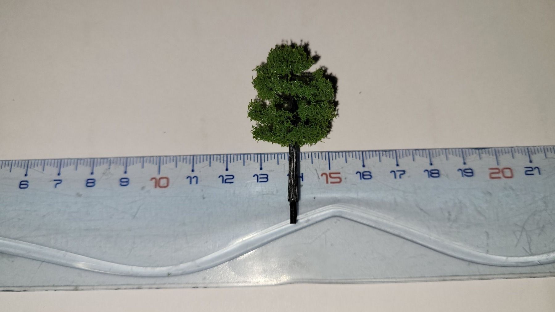 Modellini di ferrovie: 15 très jolis arbres – Nuovo e nell'imballaggio originale da Saxon venduto da Sebdem 4