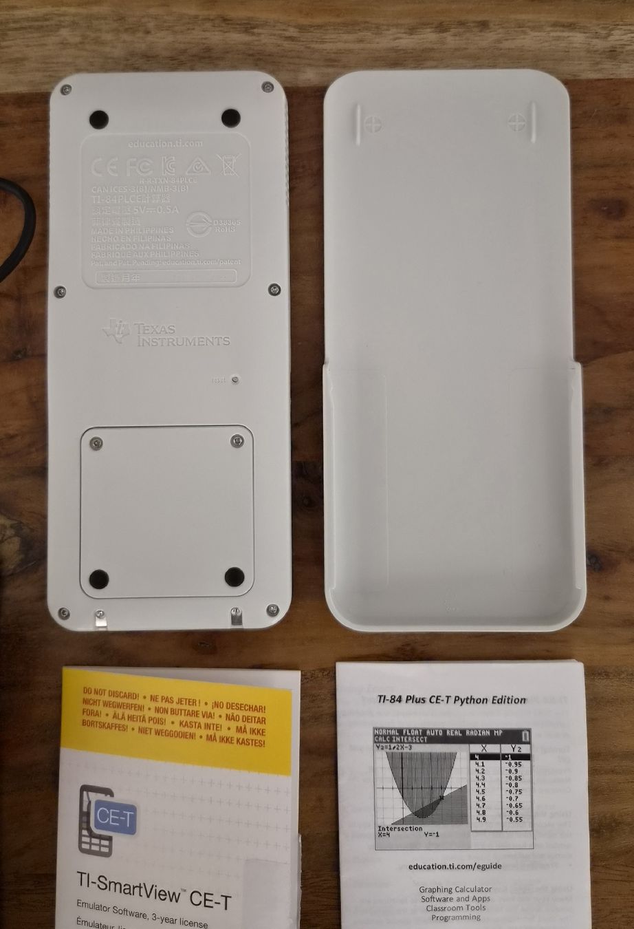 Texas Instruments Calcolatrici tascabili: Texas Instruments TI-84 Plus CE-T Python Edition (Akku neu) – Usato da Kriessern venduto da spi_kv7m 3