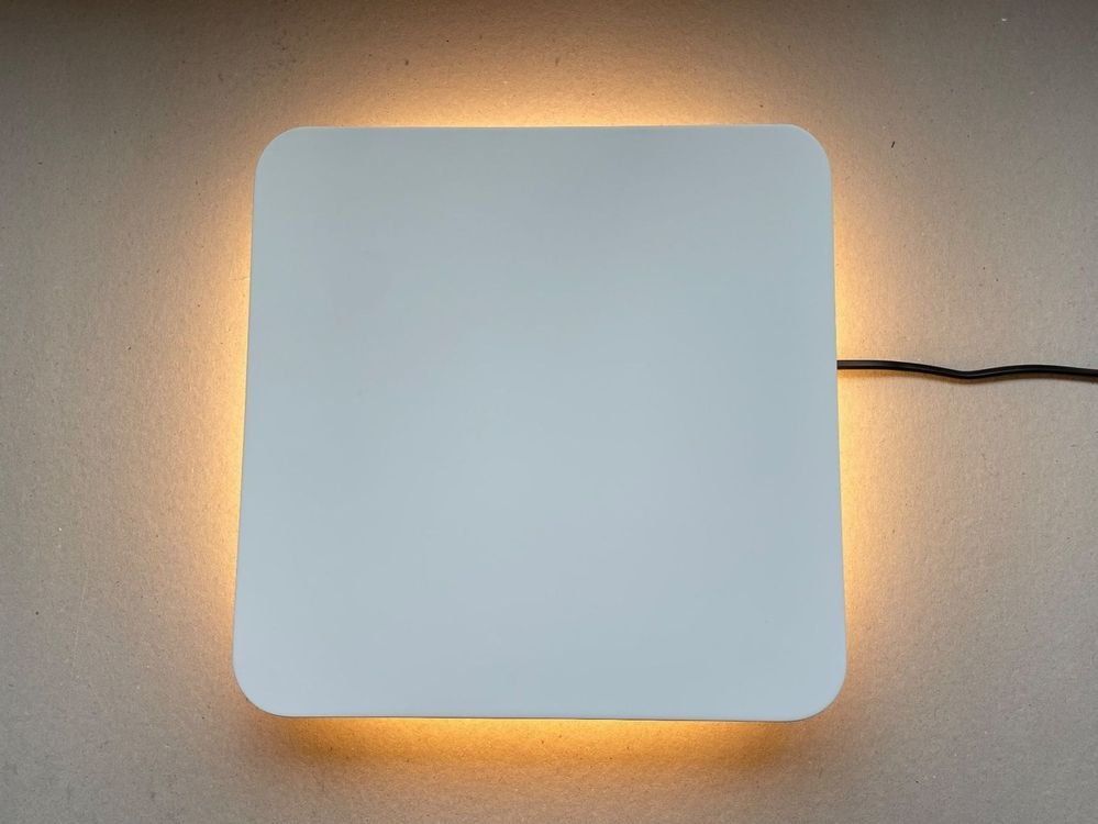 Lampade: Gips Wand- / Deckenleuchte 30x30cm – Nuovo e nell'imballaggio originale da Neunkirch venduto da liquidationen_8152