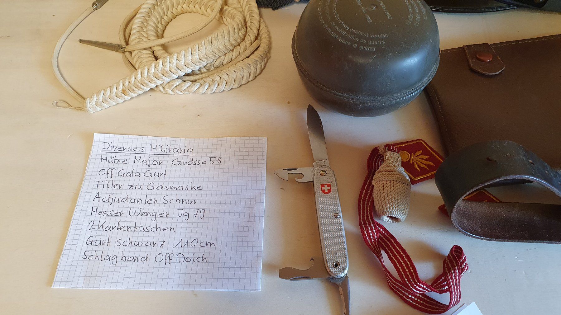 Schweizer Armee Uniformen: Schweizer Militaria : Diverses – Gebraucht aus Richigen von Auerhahn11 1