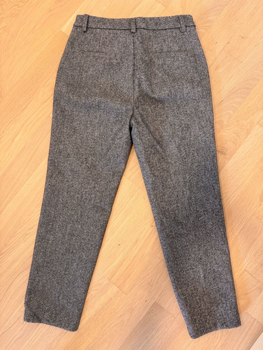 Hosen: Damen Woll-Hose Grau Muster Grösse M – Gebraucht aus Dübendorf von ClaraS. 3