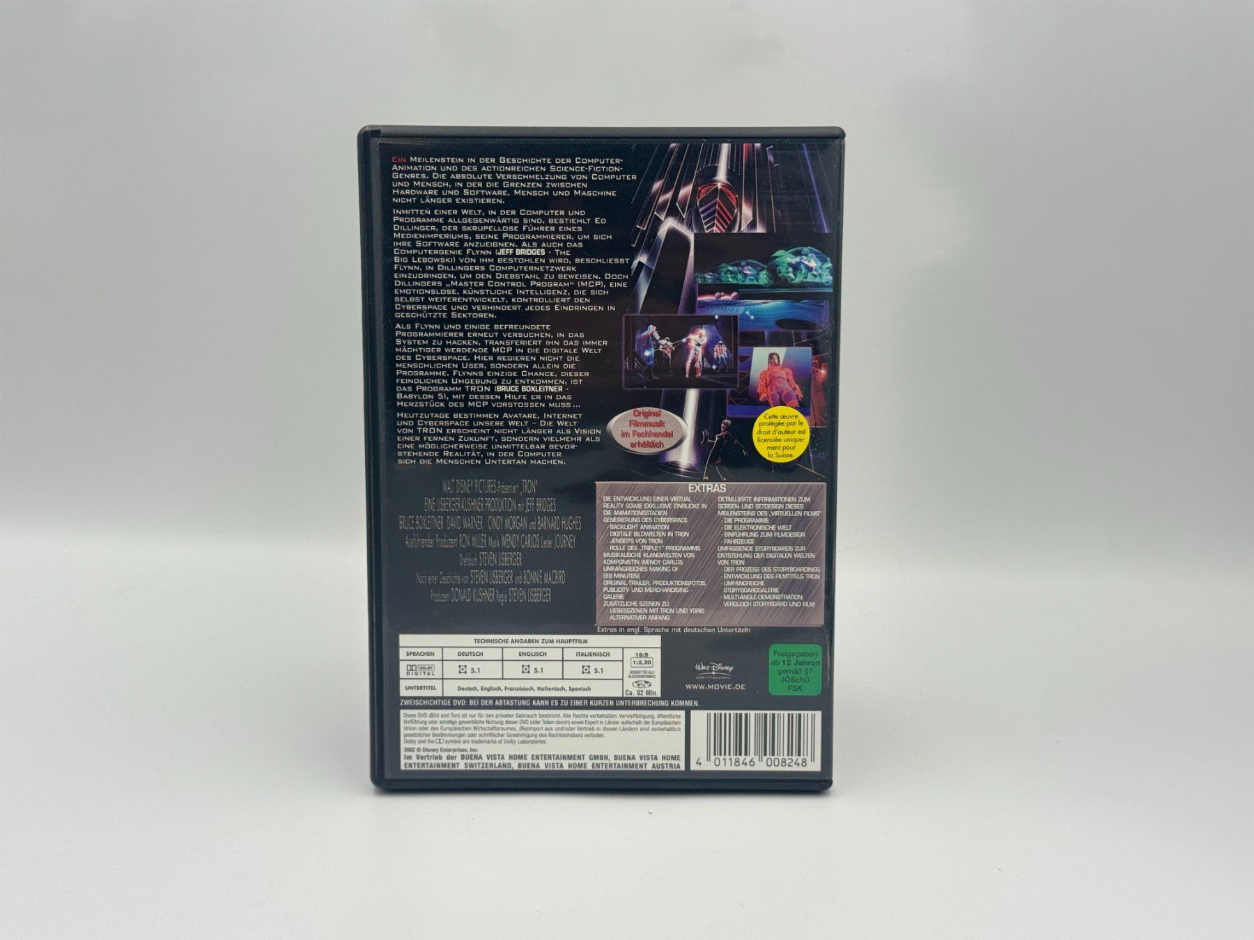 Tutti i DVDs: TRON - Versand A-Post nur CHF 2.50 – Usato da Siblingen venduto da the_92m7 1