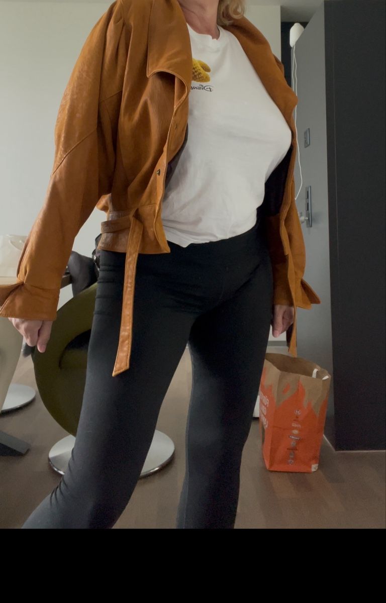 Giacche: Vintage Brauene  Leder Jacke – Usato da Zürich venduto da favdiu11 5