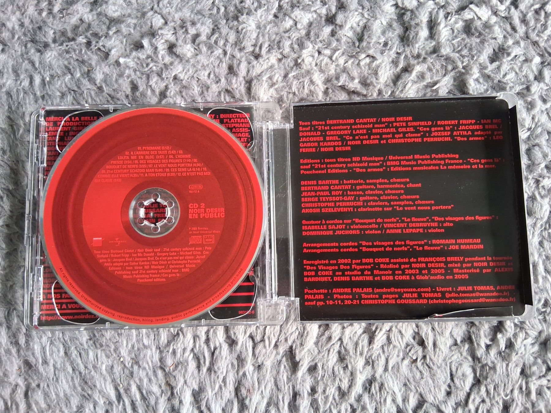 CD: NOIR DESIR    EN PUBLIC    CD – Usato da Wetzikon ZH venduto da Ramones01 3