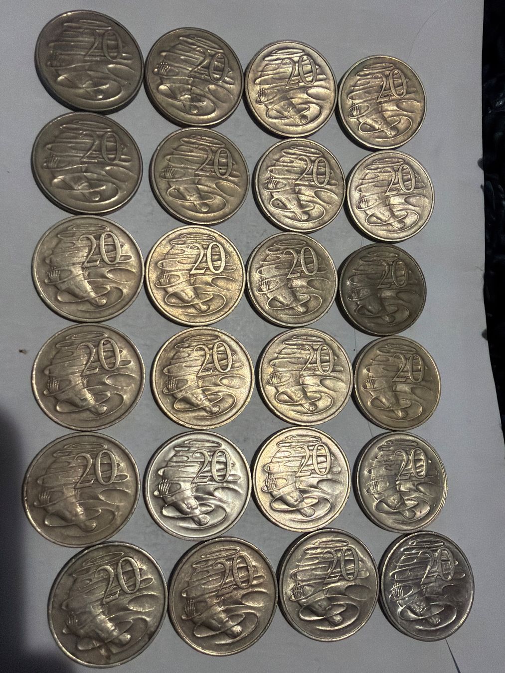 Alle Münzen: 20 cents Australie lot – Gebraucht aus Hittnau von Pat_yl7f 3