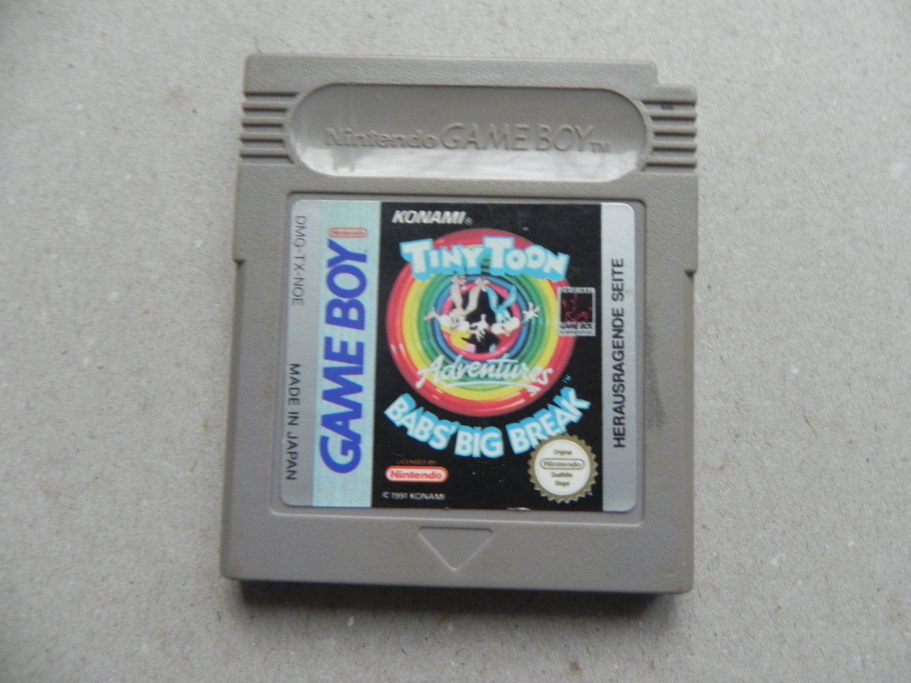 Nintendo Giochi: Nintendo Gameboy Game Boy Spiel Tiny Toon Adventures – Usato da Siebnen venduto da krimsie